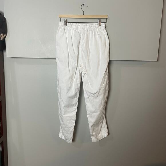 Xirena Draper Pants in White Oysterette SZ MEDIUM Cotton Pull-On Pants EUC - Picture 9 of 13